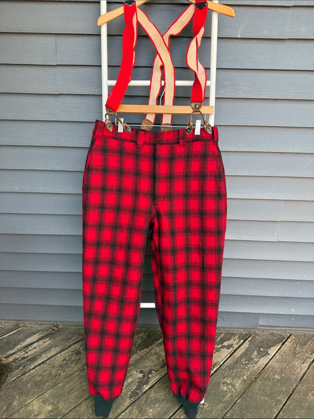 Woolrich vintage wool insulated pants sz 34